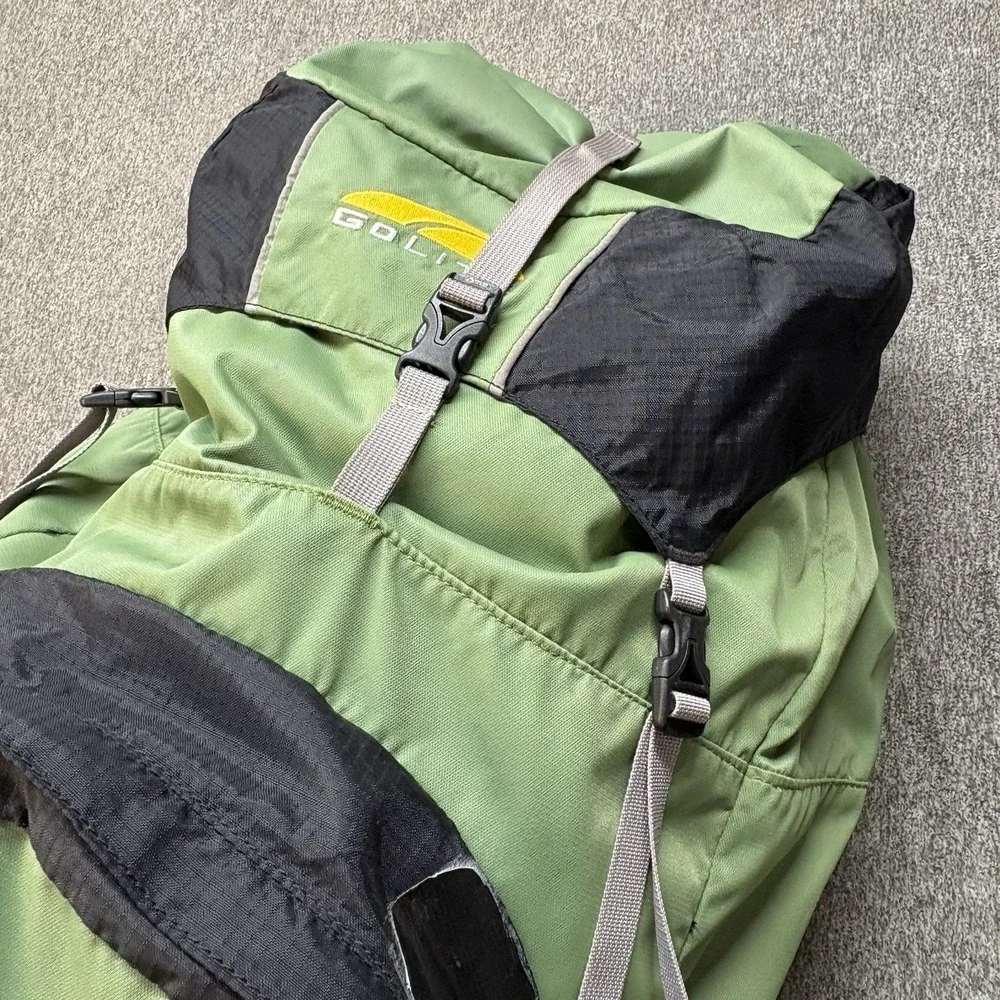 Vintage GoLite QUEST Hiking Backpack 50L Ultralight Green Hiking Internal Frame